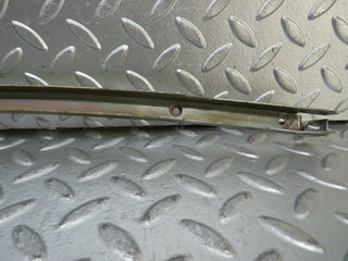 W116 front left door front window channel used OEM