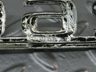 33964 Mercedes-Benz W124 260E Trunk Lid Badge Emblem 1248171515