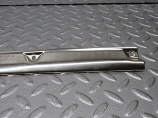 R129 SL folding top chrome top cover trim right used OEM