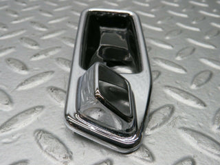 W123 Wagon chrome frame for door opener left used OEM