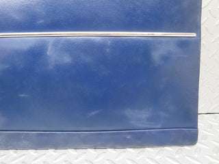W109 rear left door card blue used OEM