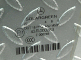 11228 Mercedes-Benz W221 S320 Front Left Door Window Glass