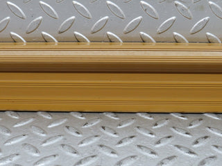 28555 Mercedes-Benz W123 230E Front Left Door Sill Trim Palomino