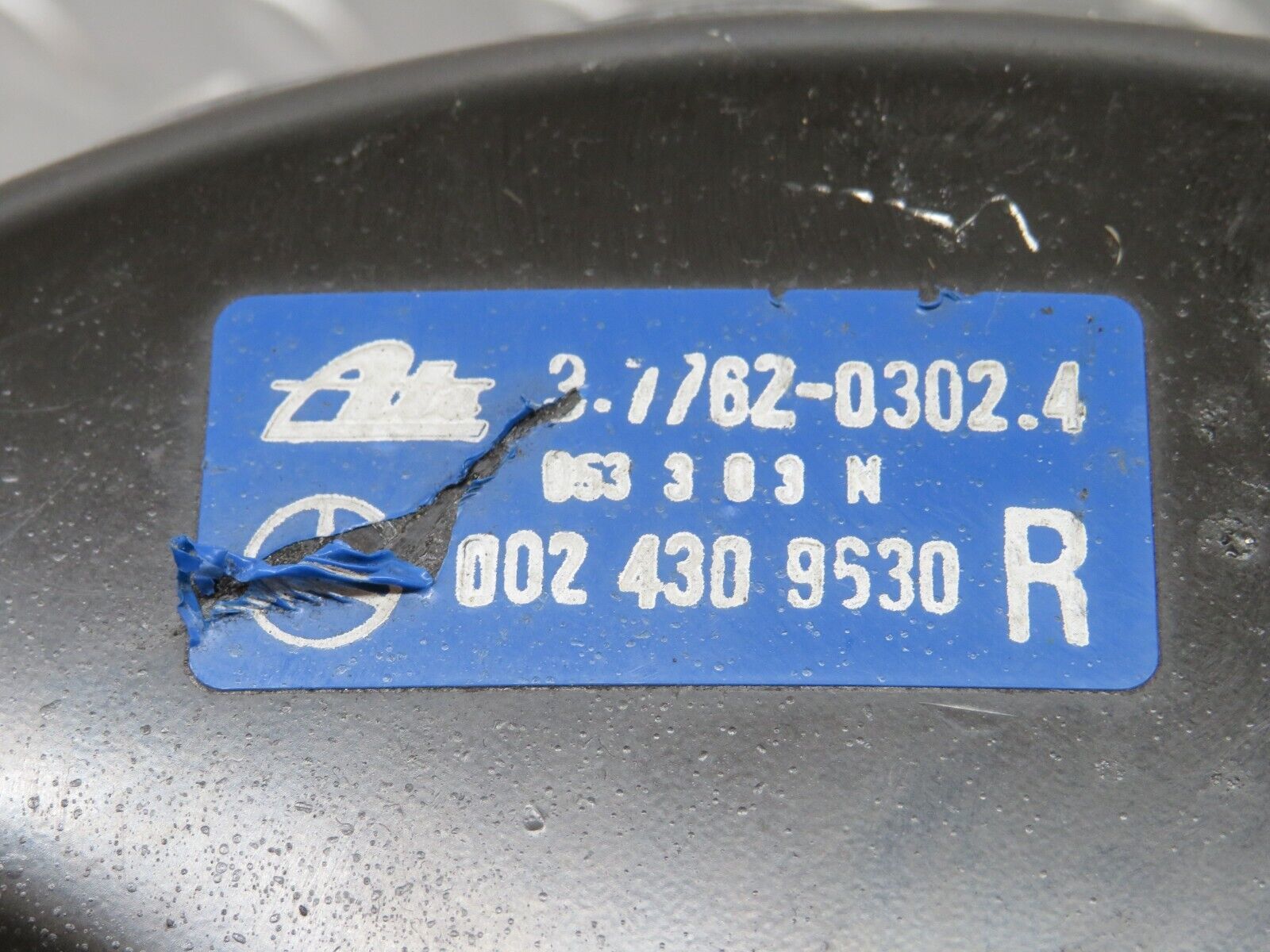 29310 Mercedes-Benz W124 230E Brake Booster ATE 3.7762-0302.4