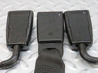 36319 Mercedes-Benz W126 420SE Rear Seat Belt Set & Buckles 1268601886 1248601169 1248601396