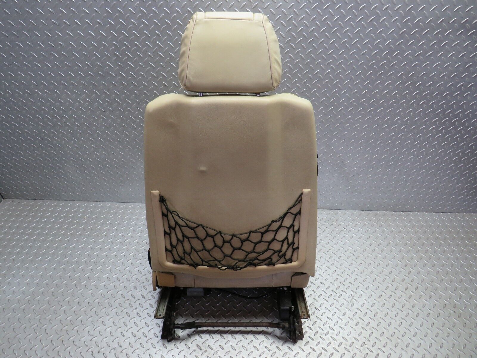34547 Mercedes-Benz C126 380SEC Front Right Electric Driver Seat Leather Beige
