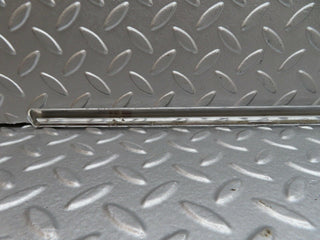 W123 rear left door chrome moulding trim used OEM