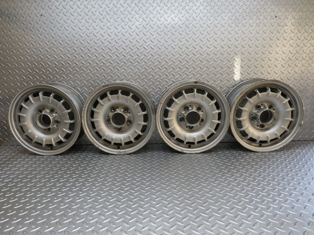 32227 Mercedes-Benz W123 Alloy Wheel Set Mexican Hat 5.5Jx14H2 ET30 12 ...