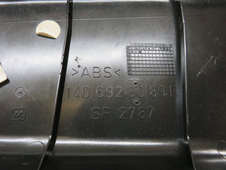 W140 B pillar cover right side blue used OEM