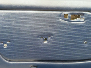 4366 Mercedes-Benz W123 230E Front Left Door Card Blue