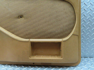 W126 rear left door card palomino used OEM