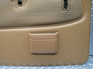 S123 Wagon rear left door card palomino used OEM