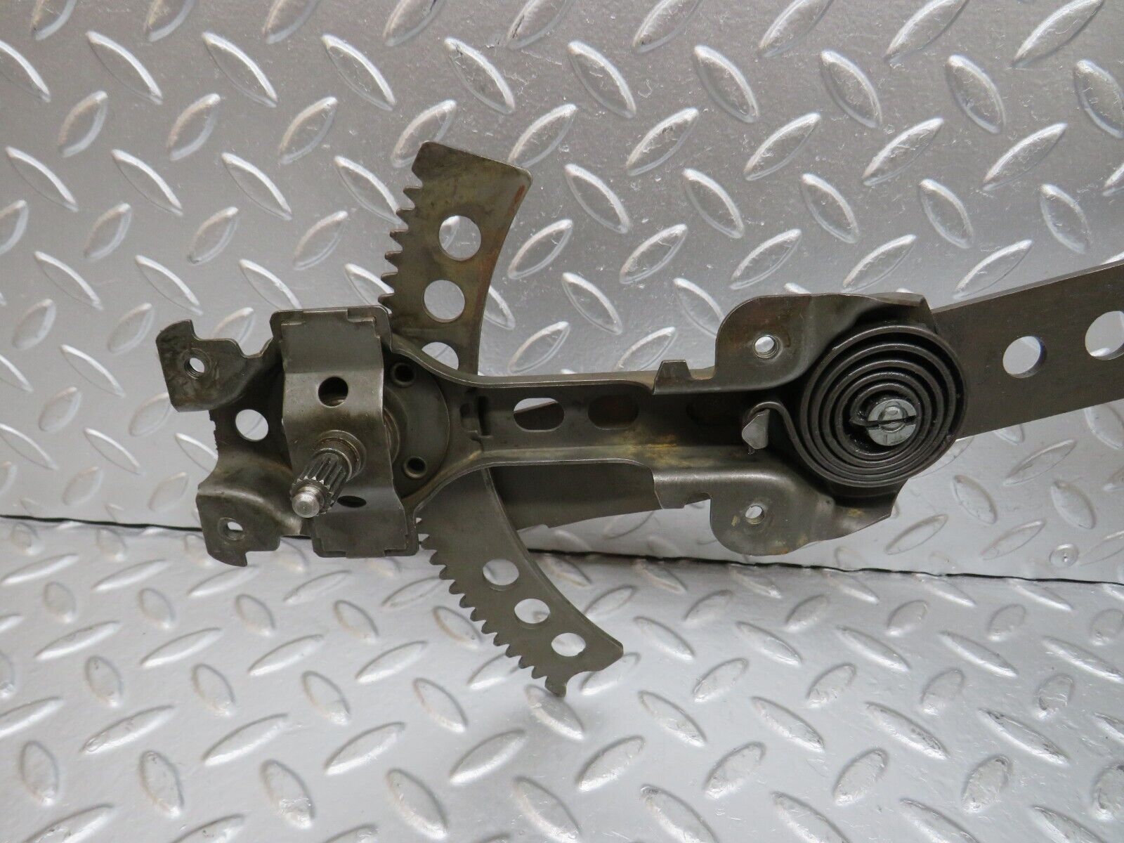 31140 Mercedes-Benz W123 200D Front Left Manual Window Regulator 1237200346