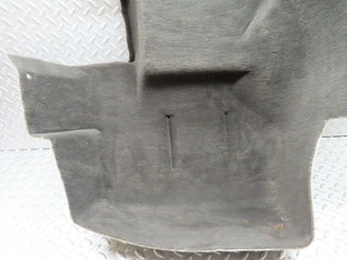 W140 Coupe trunk cover panels with floor carpet grey used OEM