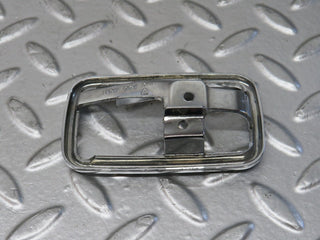 W123 chrome frame for door opener right used OEM