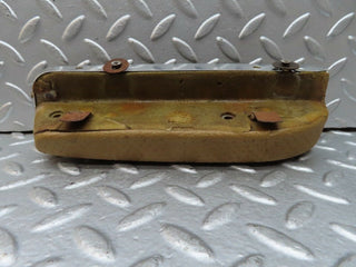 R107 SLC rear left card panel arm rest beige used OEM