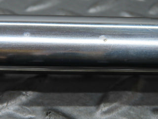 W123 rear left door chrome window channel used OEM