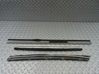 R107 SLC roof chrome moulding left side used OEM