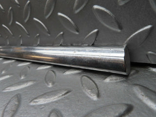 W123 rear left door chrome moulding trim used OEM