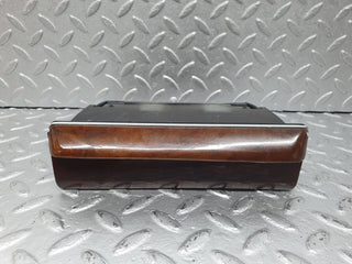 W126 centre console ashtray wood finish used OEM