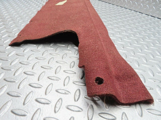 21499 Mercedes-Benz W126 300SE Boot Rear Carpet Cover Burgundy Red 1266940090