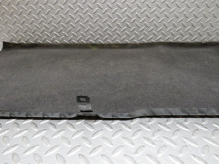 W126 fuel tank cover plate carpet grey used OEM