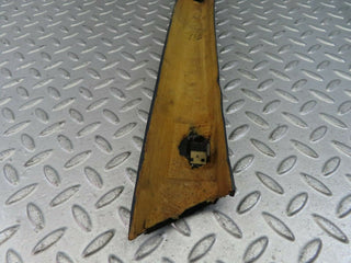 W123 Coupe a pillar trim cover left side blue used OEM