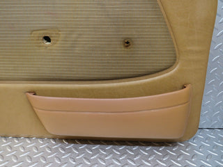 W123 front left door card palomino used OEM