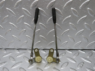 34356 Mercedes-Benz C126 380SEC Coupe Rear Door Lock Knob Pair