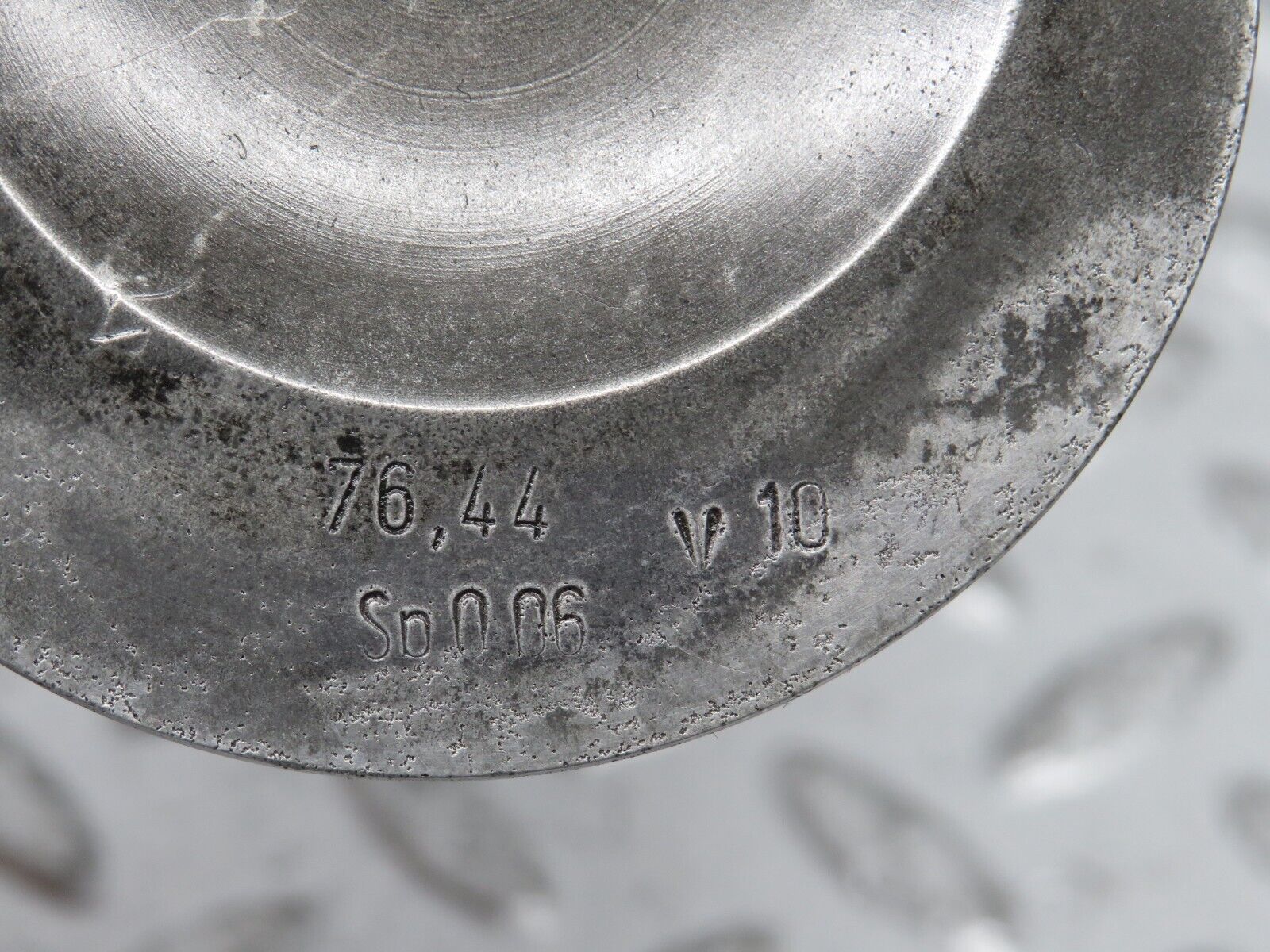 0296 Mercedes-Benz W120 Ponton Piston With Connecting Rod 76.44mm 6360380301