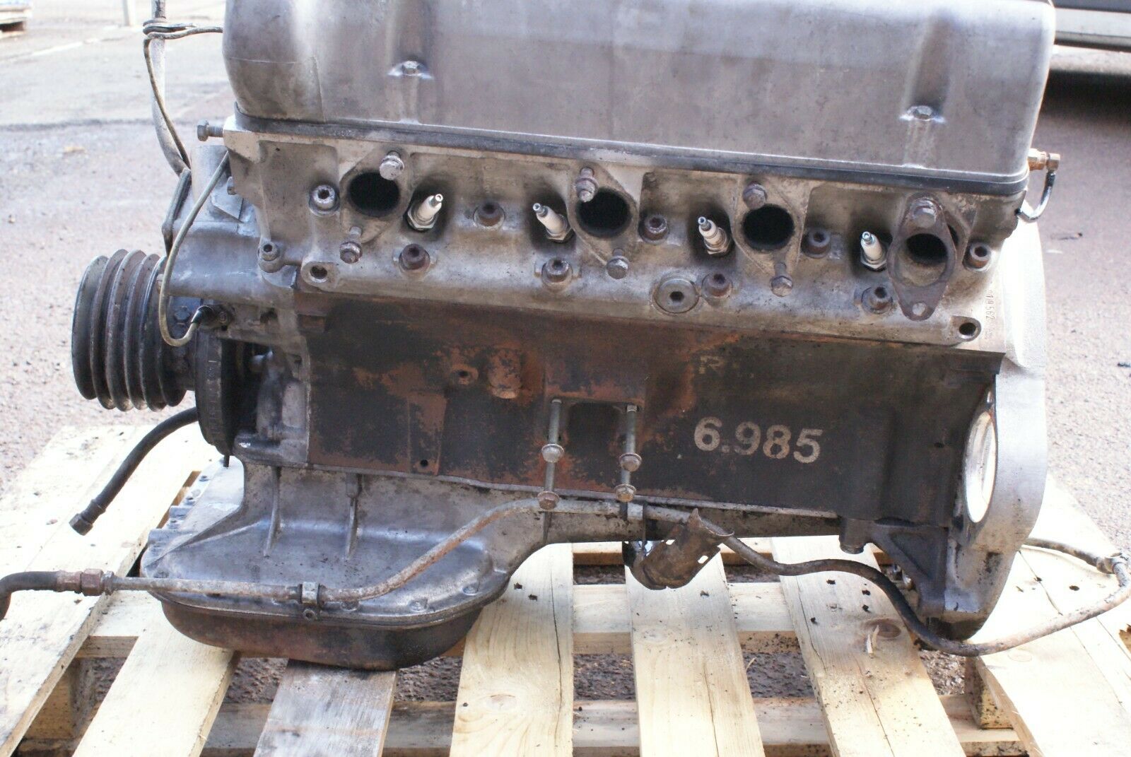 2539 Mercedes-Benz W116 350SE Complete Engine M116.985 V8 1160111001
