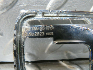 W116 chrome frame for door opener right used OEM