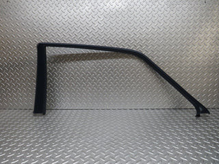 W140 rear right door window trim used OEM