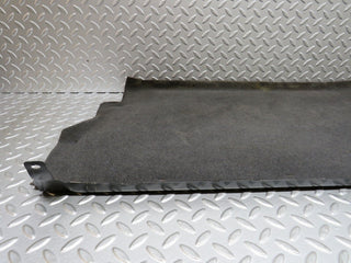 W126 fuel tank cover plate carpet grey used OEM