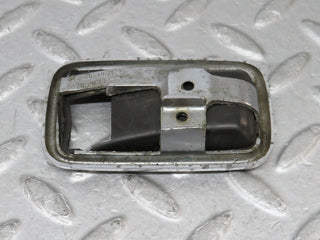 W108 chrome frame for door opener right used OEM