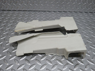 W124 front door lock cover pair used OEM
