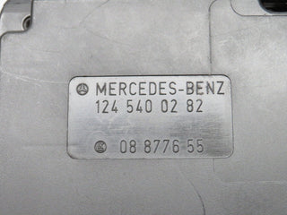 28962 Mercedes-Benz C124 320CE Coupe Fuse Box Lid Cover Panel 1245400282