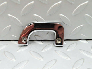 W108 door latch interior chrome trim left used OEM