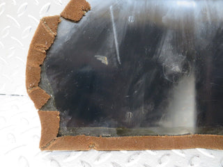 W116 front left kick panel brown used OEM