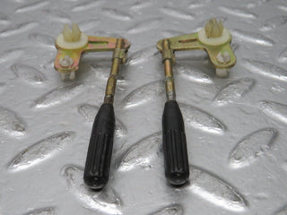 W201 Baby Benz rear door lock knob pair used OEM