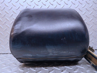 R129 SL front left seat headrest blue leather used OEM