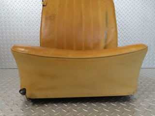 W120 Ponton front left seat beige used OEM