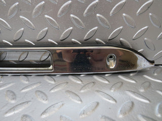 W124 trunk chrome number plate light holder new OEM