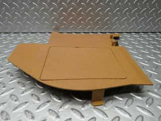 W123 Wagon kick panel left side palomino used OEM