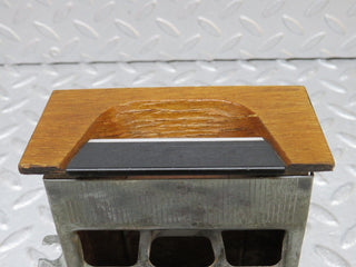 W109 centre console ashtray wood finish used OEM