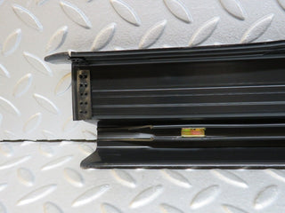 W124 Cabriolet left door sill trim black used OEM