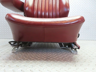 21532 Mercedes-Benz W126 300SE Front Left Seat Red Leather 1269102650