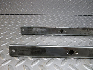W126 Coupe front left seat rail pair used OEM