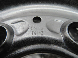 W123 steel wheel 5.5jx14h2 et30 5x112 used OEM