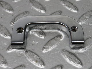 0541 Mercedes-Benz W123 230E Right Interior Chrome Door Latch Trim 1237230224